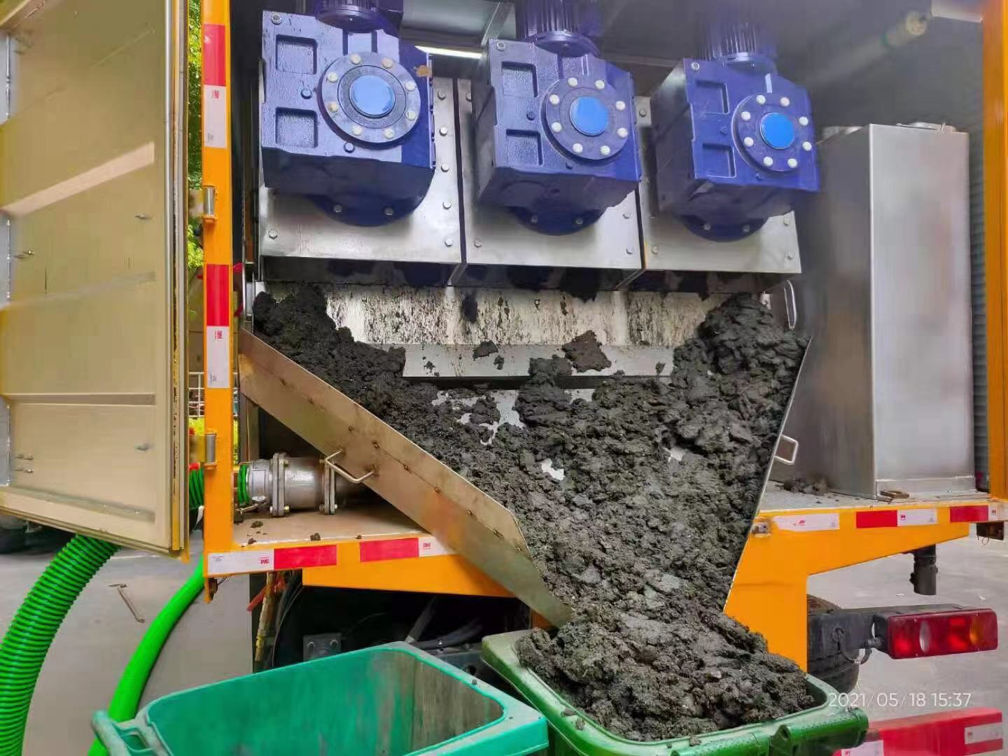 呈贡化粪池清掏城市维护站-泥浆净化干湿分离处理